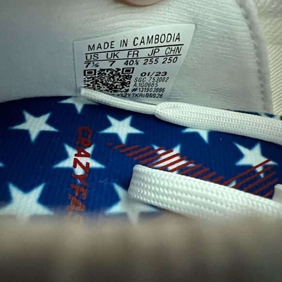 Adidas X Crazyfast USA.3 FG USA Soccer Cleats - Picture 9 of 9